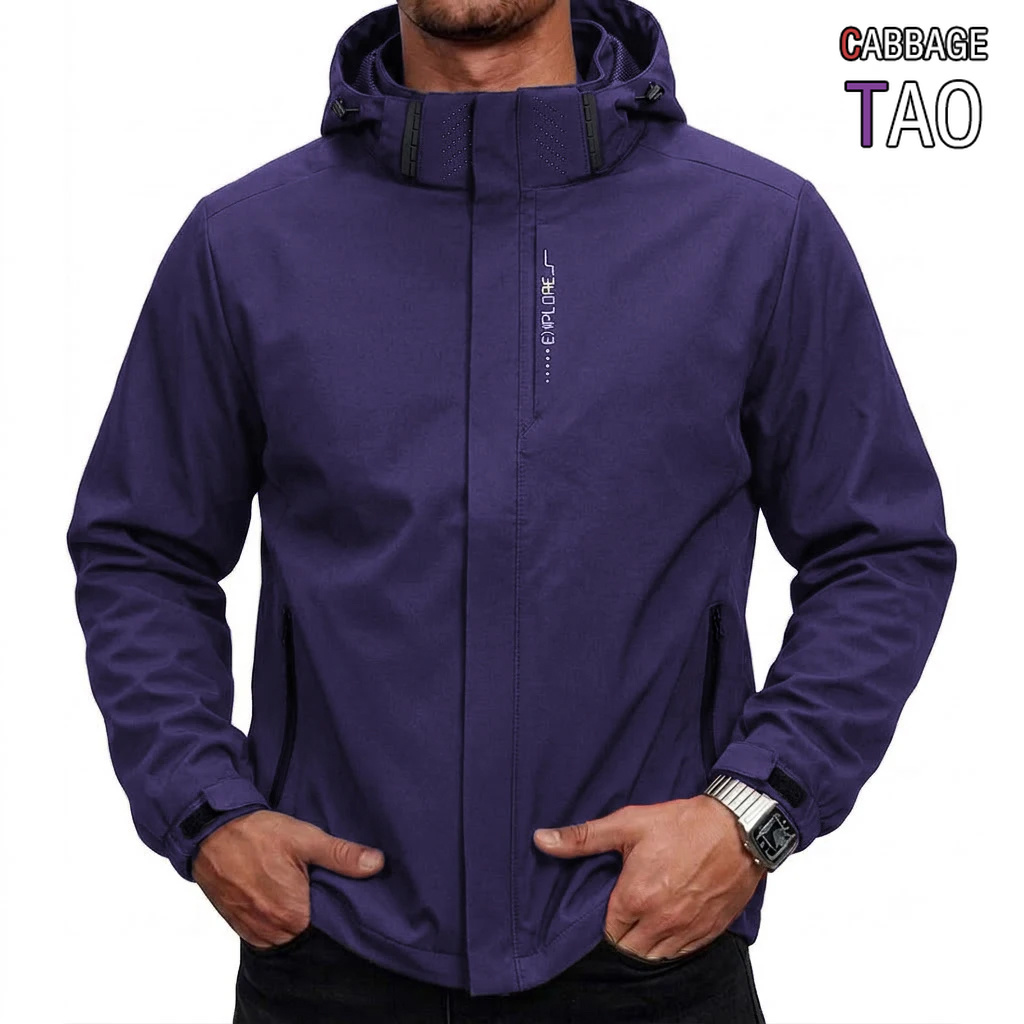 Cycling Commuter Jacket - Erkek Su Geçirmez Taktik Rüzgarlık Ceket