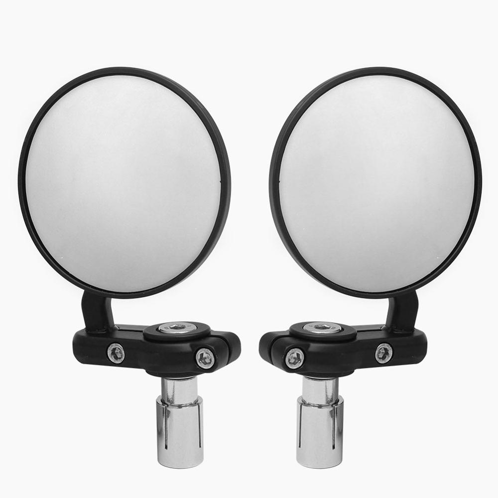 Mirror Handlebar Convex - 2 adet Motosiklet Aynası Yuvarlak Çubuk